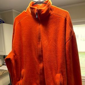Orange fleece from ivy crew!